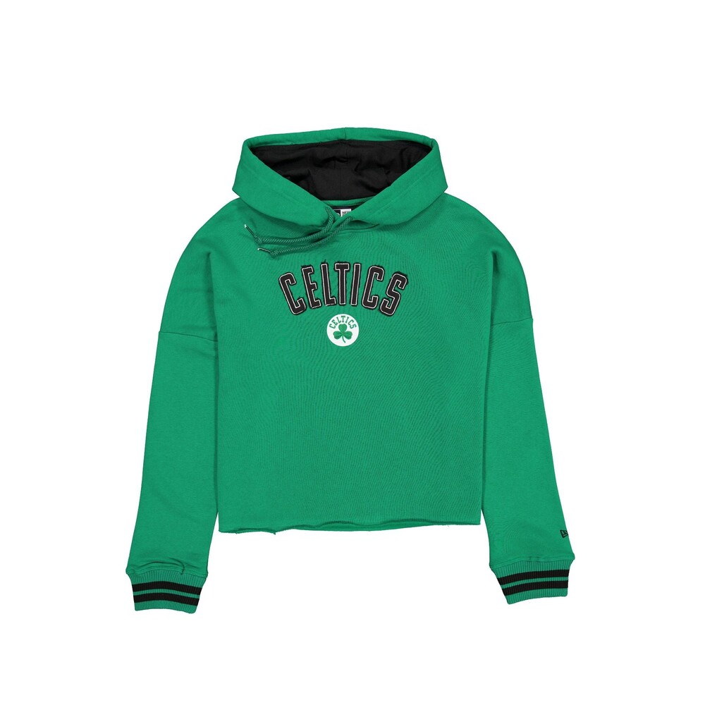 New Era Boston Celtics Sport Night Green Women's Hoodie - Size XS